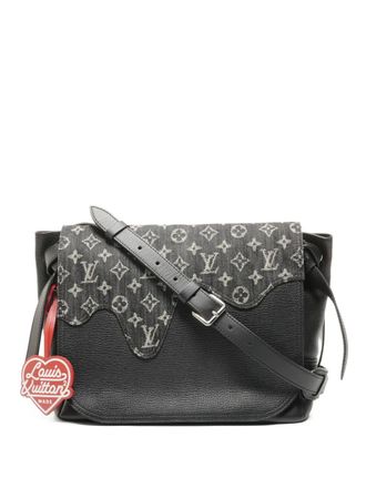 Louis Vuitton x Nigo 2021-2025 Besace Tokyo schoudertas met monogram - Zwart