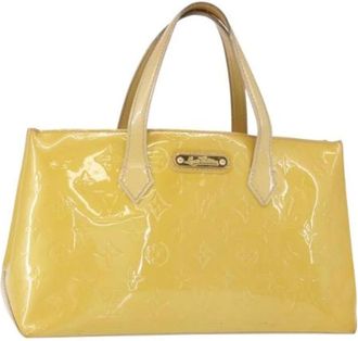 Louis Vuitton Pre-owned Handbags, female, Yellow, Size: ONE SIZE Pre-owned Vintage Handbag