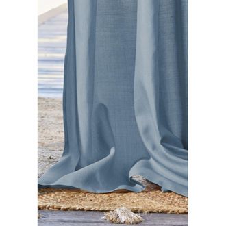 MOONDREAM Cortina exterior ollaos azul MC02 140x250