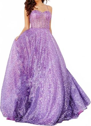 Jovani Mia Gown In Purple