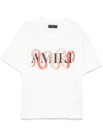 Amiri Snake T-shirt - Wit
