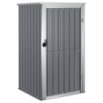 vidaXL Cobertizo De Herramientas Jard&iacute;n Acero Galvanizado 88x89x161 Cm Vidaxl