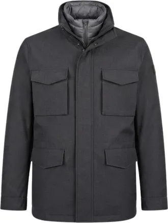 Duno Hombre, Chaquetas, Gris, Talla: L