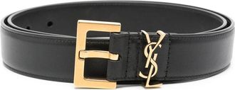 Saint Laurent Cassandre Buckle Belt