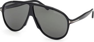 Tom Ford Sunglasses, male, Black, 65 MM, Vladimir Sunglasses