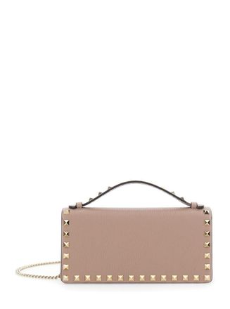 Valentino Garavani Pink Rockstud Crossbody Bag
