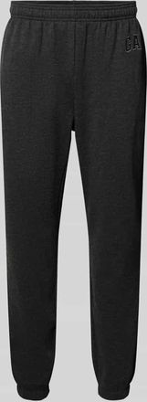 GAP Sweatpants mit Logo und elastischem Bund in Dunkelgrau, Gr&ouml;&szlig;e XXL