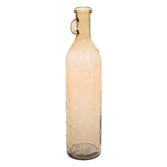 Atmosphera Atmosphera - Jarr&oacute;n Botella De Vidrio Yana Rosa Claro H75cm Cr&eacute;ateur DInt&eacute;rieur
