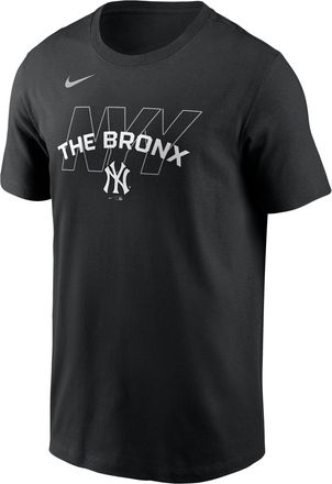 Nike New York Yankees Fashion Nike Mens MLB T-Shirt in Black | N19900ANK-19Z