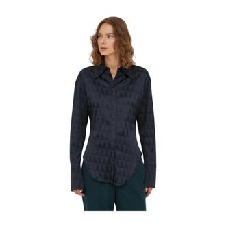 Tiger Of Sweden Overhemden, Dames, Blauw, S, Launo Shirt