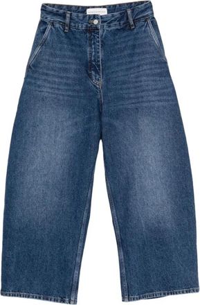 STUDIO NICHOLSON Loose-fit Jeans - Dames - Loose Fit Jeans - Blauw - XS - Jeans
