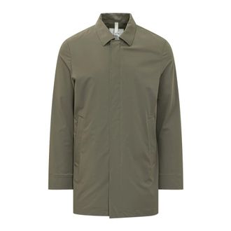 Duno Single-Breasted Coats, male, Green, Size: 3XL Malbec Torano Coat