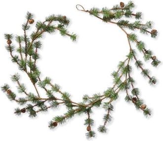 Tag Icy Pine Garland with Pinecones for Christmas Home Decor in Green at Nordstrom