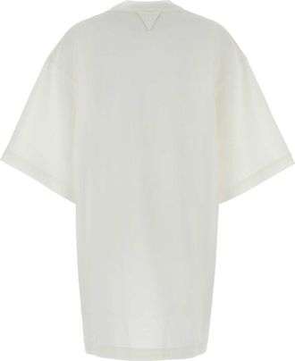 Bottega Veneta Womens Bianca T-Shirt White Cotton
