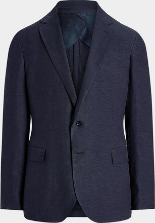 Ralph Lauren Purple Label Men & apos;s Hadley Hand-Tailored Silk-Linen Jacket