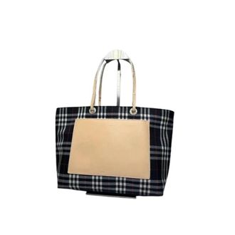 Burberry Pre-owned Leather Tote - Dames - Vintage Shopper - Veelkleurig - ONE Size - Leer - Vintage