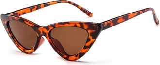 Generic Triangular Small Frame Sunglasses Mens And Womens Vacation Photo Party Sun Glasses(Multi-colored)