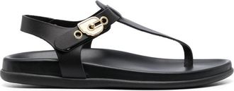 Ancient Greek Sandals buckle-fastening sandals - women - Leather - 36 - Black