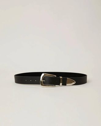 B-Low The Belt Womens Jordana Mini Belt In Black Silver
