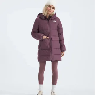 The North Face Gotham Jacket Womens Mauve 600-Down Insulated Parka DDR3135