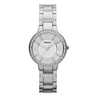 Fossil Accessoires, Dames, Grijs, ONE Size, Virginia Es 3282 Horloge