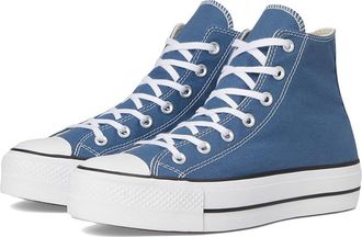 Converse Chuck Taylor All Star Lift Platform - Hi Womens Shoes Slacker Blue/White/Black : 10.5 B - Medium, Canvas
