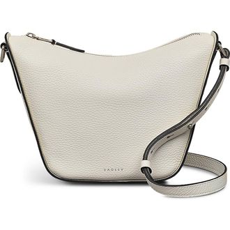Radley London Oak Street Small Ziptop Crossbody Bag in Chalk at Nordstrom