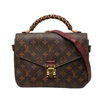 Louis Vuitton Pre-owned Handbags, female, Brown, Size: ONE SIZE Pre-owned Pochette Shoulder Bag