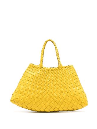 Dragon Diffusion Leren shopper - Geel