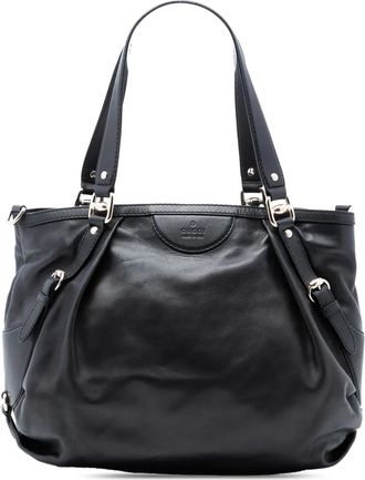 Gucci Borsa a tracolla Bridle in pelle 2016-2025 - Nero