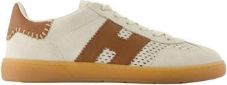 Hogan Coole Sneakers - Dames - Sneakers - Beige - 35 EU - Leer - Schoenen