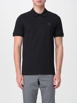 HUGO BOSS Polo Shirt Men color Black