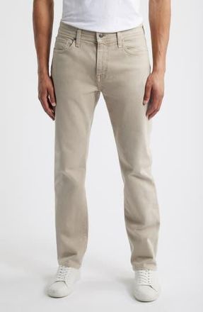 Nordstrom Slim Straight Leg Jeans in Tan Oxford at Nordstrom Rack, Size 40 X 32