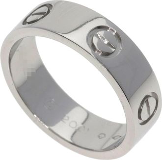 Cartier Love Platinum 950 Band Ring (Pre-Owned)