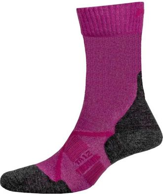 P.A.C. TR 3.2 Trekking Merino Light Wandersocken für Damen | lila