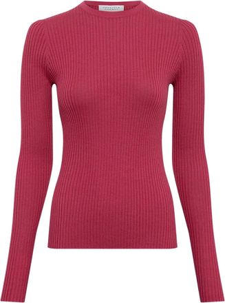 Gabriela Hearst T-shirt a coste - Rosa