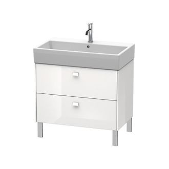 Duravit Mueble De Aseo Duravit Brioso De Pie 78,4 X 45,9 Cm, 2 Extra&iacute;bles, Extra&iacute;ble Superior Incl. Hueco Para Sif&oacute;n Y Delantal, Para Lavabo Vero Air 235080, 