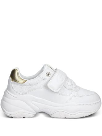 Guess Co Helinn strap-detail sneakers - White