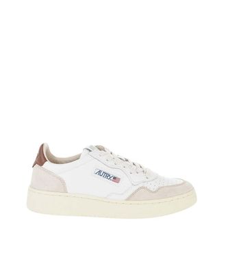 Autry Beige High-Top Sneakers