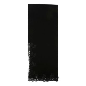Ermanno Scervino Accessoires, Dames, Zwart, ONE Size, Sjaal