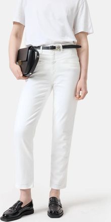 Closed Pedal Pusher Relaxed Jeans In Oyster