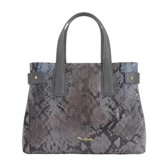 Pierre Cardin Tote Bag - Dames - Shoppers - Grijs - ONE Size - Leer - Tassen