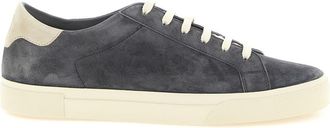 Brunello Cucinelli Grey Suede Sneakers