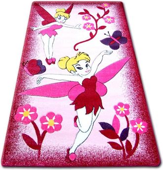 RugsX Rugsx - Carpet children happy C224 pink Fairy pink 240x330 cm