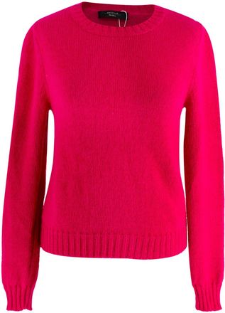 Max Mara Max Mara Weekender Neon Pink Wool Sweater Size XS