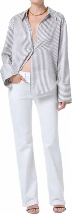 Citizens Of Humanity Genova Low Rise Bootcut Jeans In Pastoral