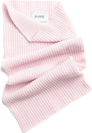 Barrie ribbed cashmere snood - Pink