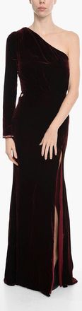 Philipp Plein Velour One-Shoulder Dress AMAZING Philipp Plein