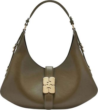 Ganni Green Kat Small Shoulder Bag