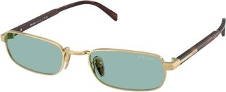 Prada B54S Zonnebril - Heren - Zonnebrillen - Geel - 54 MM - Accessoires